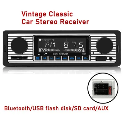 Bluetooth Car Stereo Radio 4-CH Output In-dash MP3 Player FM USB/SD/AUX & Remote • $23.79