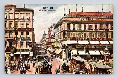£8.85 • Buy Berlin Germany Victoria Cafe Ecke Scenic Downtown Streetview DB UNP Postcard
