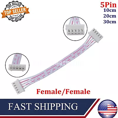 JST XH2.54mm 5 Pin Pitch Connector Cable Female To Female PCB Wire 10/20/30cm • $7.25