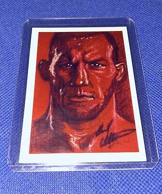 UFC Gray Maynard ACEO Artist Bradu Card Mma Sketch Drawing Rare In Top Loader • $5.09