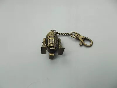 Star Wars Figure R2D2 Brass Keychain 1983 • $3.95