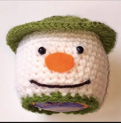 £3.10 • Buy The Snowman Inspired Christmas Chocolate Orange Cover Hand Knitted Crocheted