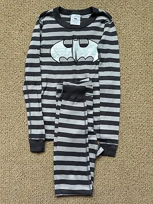 $3.99 • Buy EUC Hanna Andersson Batman Pajamas – Size 140 / 10
