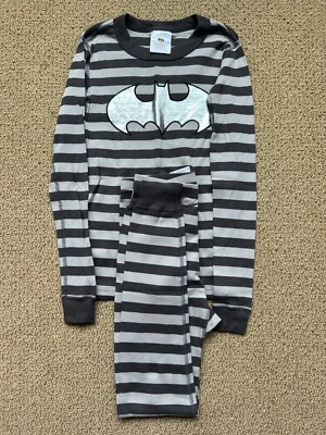 $3.99 • Buy EUC Hanna Andersson Batman Pajamas – Size 140 / 10
