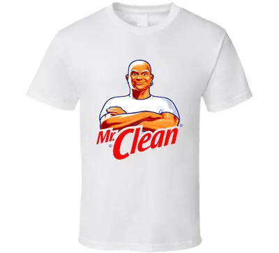 Mr Clean Logo Cleaning Product Fan T Shirt • $14.99