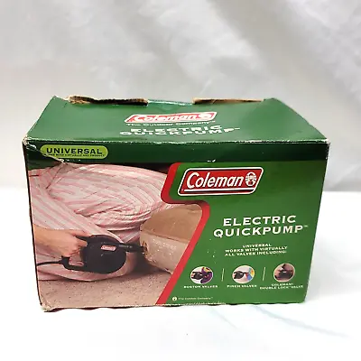 Coleman Quickpump Electric Air Pump - Mattress Bed Tubes Inflatables New Tested  • $14.49