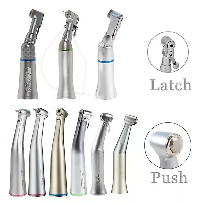 NSK Style Dental Slow Low Speed Handpiece Push Button/Latch Contra Angle E-type • $16.99