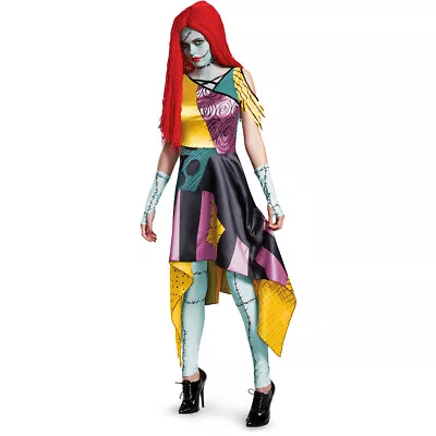 Licensed Disney Sally Prestige Cartoon Movie Character Costume Adult Women • $64.91