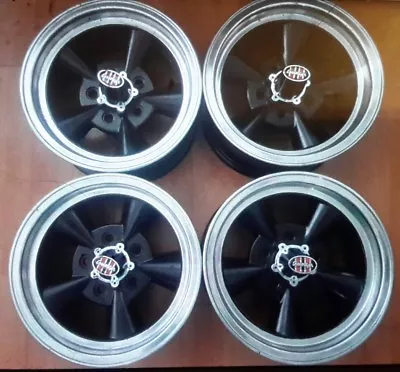 $1795 • Buy Cheviot Hustler 14x7 Polished Powdercoated Holden HK HT HG New Nuts Caps Torana