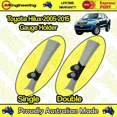 £35.68 • Buy  Gauge Holder For Toyota Hilux Pillar Pod 2005-2020 CLIP ON 52mm 60mm 2  Inch