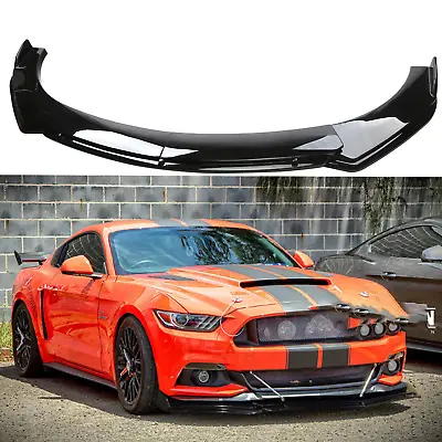 For Ford Mustang Shelby GT500 Front Bumper Lip Splitter Diffuser Cover Body • $69.99