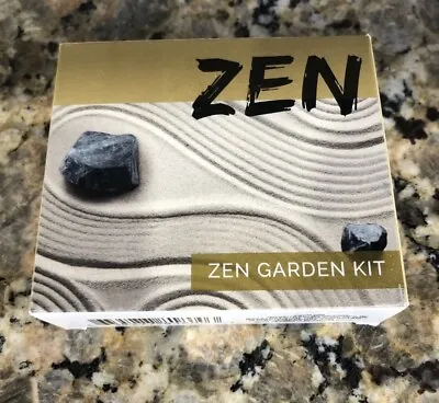 New In Box Desktop Mini Zen Garden Kit Great Stress Relief • $4.40