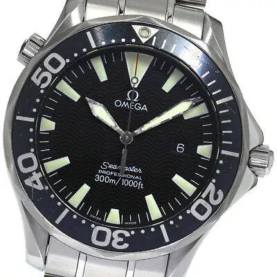 OMEGA Seamaster300 2264.50 Date Black Dial Quartz Men's Watch_796098 • $2950.13