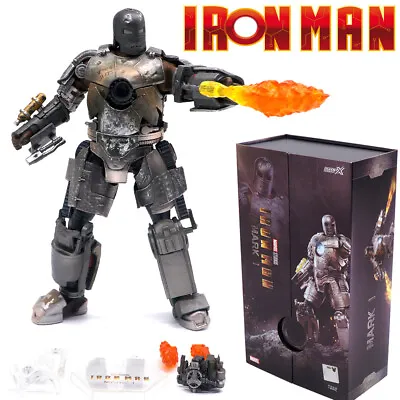 ZD IRON MAN Mark I MK1 Marvel Avengers 7  Action Figure Toy Model Display Doll • £39.99