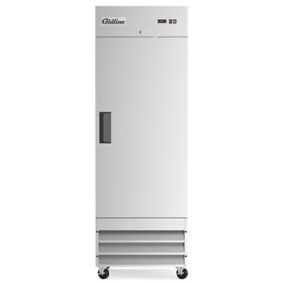 Coldline C-1FE 29  Solid Door Commercial Reach-In Freezer - Stainless Steel • $1590