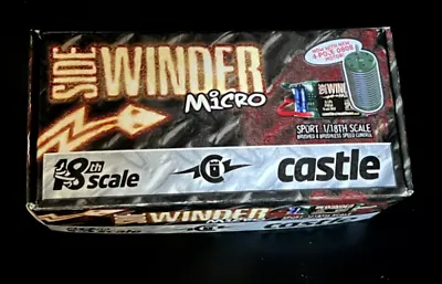 Castle Creations Sidewinder Micro ESC   1/18th Scale  W/ 0808-4100K Motor • $95