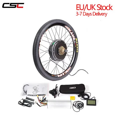 Electric Bicycle Conversion Rear Wheel 26 27.5 29inch MTX33 MTX99 Rim Ebike Kit • £269