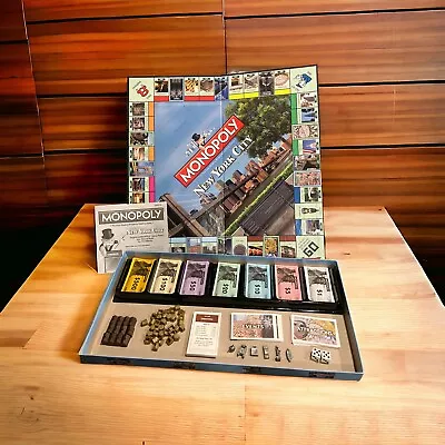 Near Mint Monopoly New York City Collectors Edition Board Game 100% Complete • $24.99