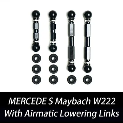 MERCEDES BENZ S-Class Maybach W222 ADJUSTABLE LOWERING LINKS AIR SUSPENSION KIT • $222.24