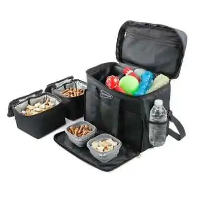 Pet Essentials Travel Bag Food Toys Essentials Storage Holiday Roadtrip Onthego • £29.99