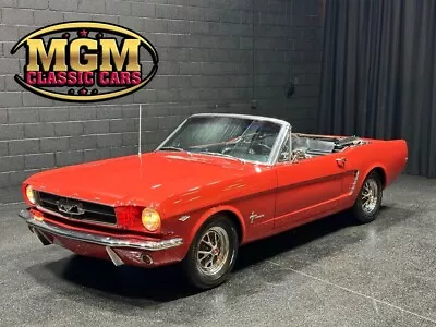 1965 Ford Mustang CONVERTIBLE MUSCLE CAR V8 4 SPD PS DUAL EXHAUST!!! • $520