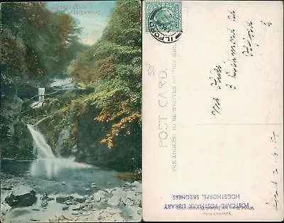 Abergavenny Clydach Falls 1904 Ilford Valentines Series • £5.10