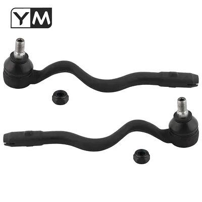 Pair (2) Front Suspension Outer Tie Rod End Links For BMW 3 Series E36 E46 • $22.46