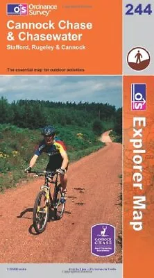 Cannock Chase (Explorer Maps) (OS Explor... By Ordnance Survey Sheet Map Folded • £8.99