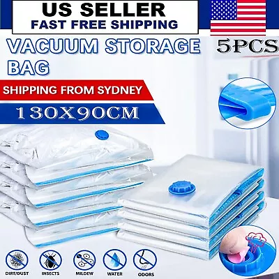 $21.99 • Buy Strong Vacuum Storage Space Savings Bag Space Saver Bags New Vacum Bag Vaccum