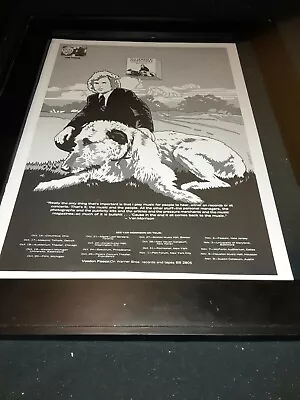 Van Morrison Veedon Fleece Tour Rare Original Promo Poster Ad Framed! • $75