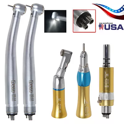 Dental E-generator LED / Contra Angle Low Speed Handpiece Air Motor Micromotor U • $18.99