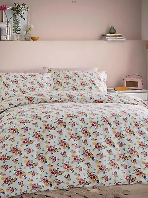 Cath Kidston Summer Floral 💐king Size Duvet Cover And 2 Pillowcases Bnip 🎄gift • £42