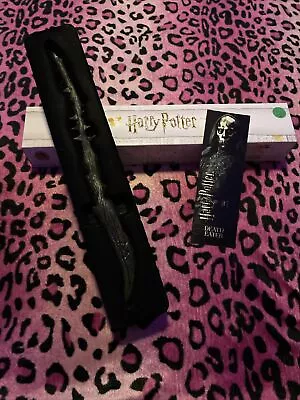 Wizarding World Harry Potter Wand With Bookmark Death Eater • $15