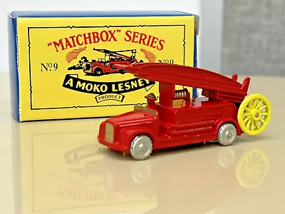 Matchbox Original Box Moko Lesney (Reproduction) - No.9 Fire Engine • £12.95