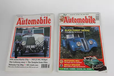 The Automobile Magazine Vintage Cars BMW 328 J3 MG Midget Etc • $6.21