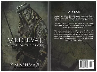 Medieval Blood Of The Cross Medieval Saga Series Bk 1 K M Ashman 2014 TP Fine • $6.99