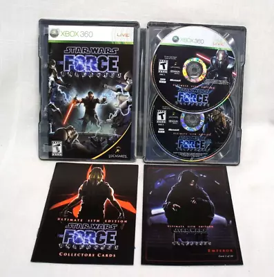 $9.99 • Buy XBOX 360 STAR WARS The Force Unleashed ULTIMATE SITH EDITION Aluminum Case