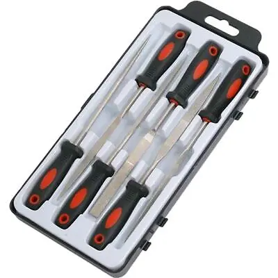 Neilsen 6pc Diamond Needle File Precision Micro Files Craft Work Jewellery Set • £8.99