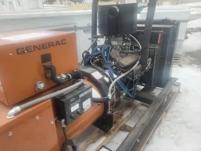 60KW Generac Generator LP/Nat Gas 2002 SG060 5.7L Engine Low Hours • $7698.90