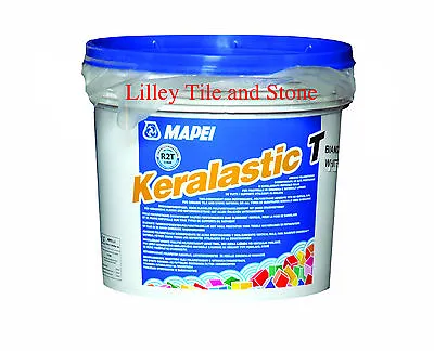 Keralastic T 5kg White Tile Adhesive For Use On Metal Wood PVC & Rubber  • £68.68