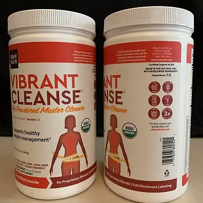 2x Vibrant Health Vibrant Cleanse The Powdered Master Cleanse V1.1  Exp 11/24 • $44.99