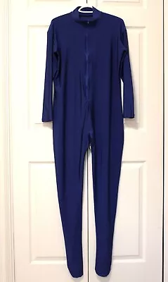 Tomsuit Dance Catsuit Size XL Color Blue Pre-owned In Good Condition • £11.40