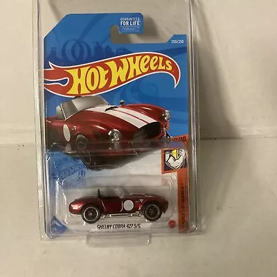 Hot Wheels Muscle Mania: Super Treasure Hunt Shelby Cobra 427 S/C W/ Protector  • $37.99