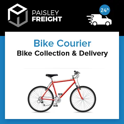 £34.99 • Buy Bike Courier - Collection & Delivery Service For Mountain, Racing Bikes And More