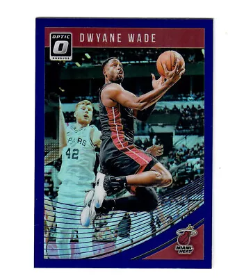 Dwyane Wade 2018-19 Panini Donruss Optic Purple Holo Prizm #15 $20.00 Miami Heat • $0.70