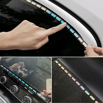 4x Reflective Car Interior Exterior Decoration Vinyl Decal Sticker Accessories • $11.07