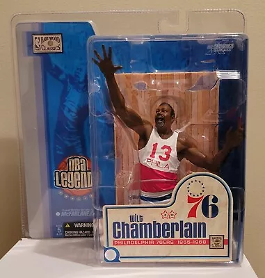 Wilt Chamberlain NBA Legends Series 1 McFarlane Figure 76ers Jersey • $9.99