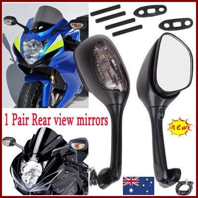 Rear View Side Mirror Fit For SUZUKI GSXR600 GSXR750 GSXR1000 K5 K6 K7 K8 K9 AU • $59.88