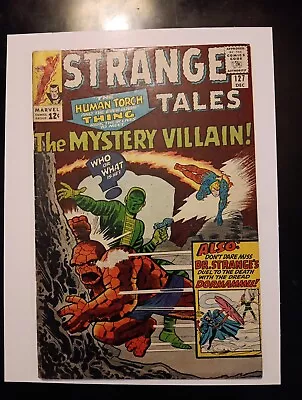 1965 Strange Tales Marvel Comic Book #127  The Mystery Villian  • $50
