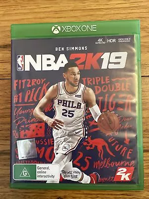 NBA 2K19 Ben Simmons - Xbox One Game - Tracked Postage • $10